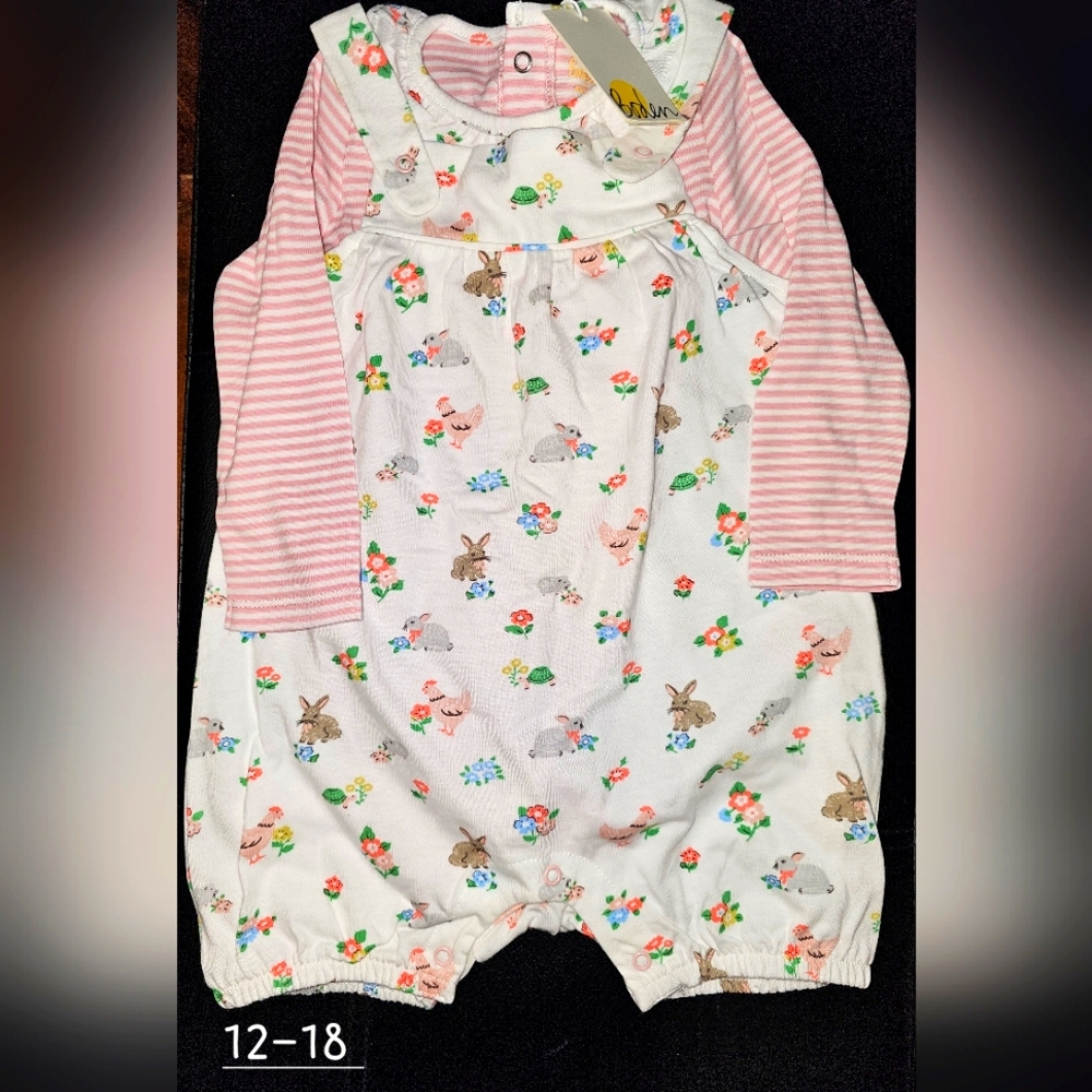 Baby Boden Romper set